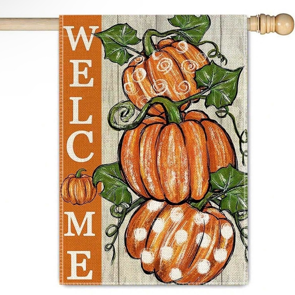 Fall garden flag - Picture 2 of 2